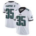 P.Eagles #35 Michael Carter II Player White Limited Vapor Untouchable Home Game Edoa Stitched Jerseys
