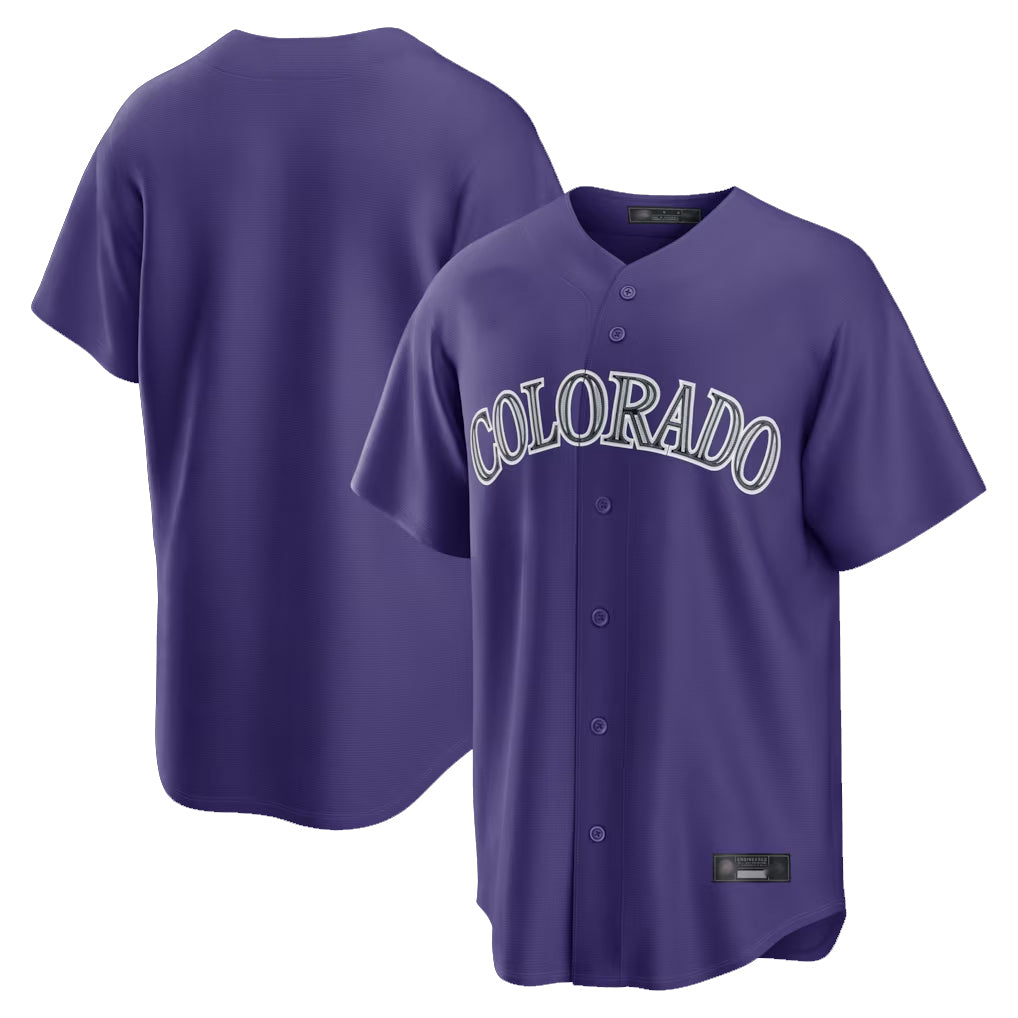 C.Rockies ## Rockies Blank Player Purple Game Home Edoa Stitched Jerseys