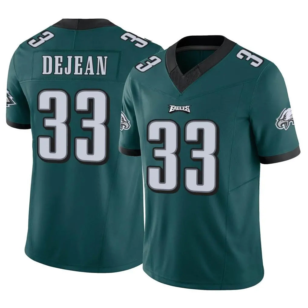 P.Eagles #33 Cooper DeJean Player Team Color Green Limited Vapor F.U.S.E. Home Game Edoa Stitched Jerseys