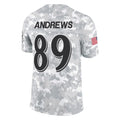 B.Ravens #89 Mark Andrews Player Arctic Camo Salute to Service Limited Edoa Stitched Jerseys