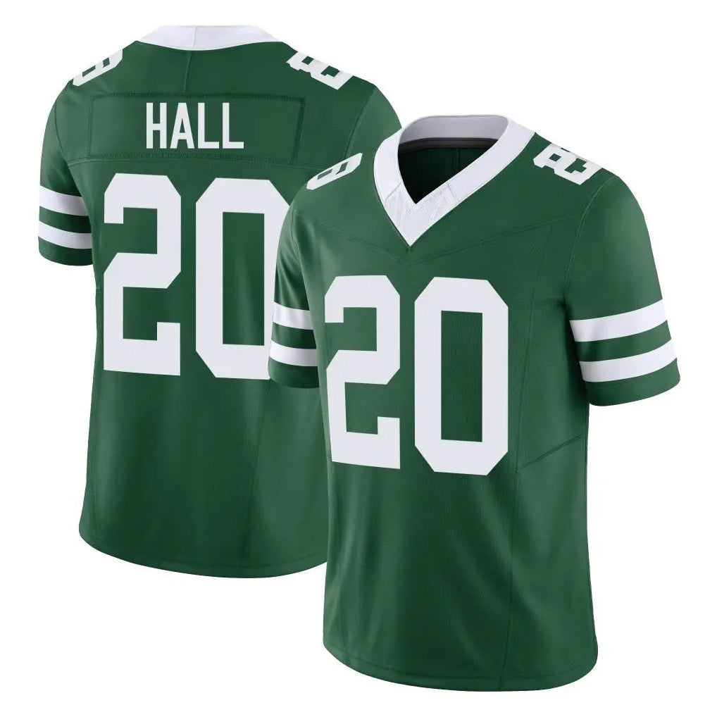 NY.Jets #20 Breece Hall Player Green Legacy Limited Vapor F.U.S.E. Home Game Edoa Stitched Jerseys