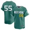 B.Red Sox #55 Ranger Su¨¢rez Player Green City Connect Limited Home Game Edoa Stitched Jerseys
