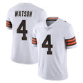 C.Browns #4 Deshaun Watson Player White Vapor Untouchable Limited Home Game Edoa Stitched Jerseys