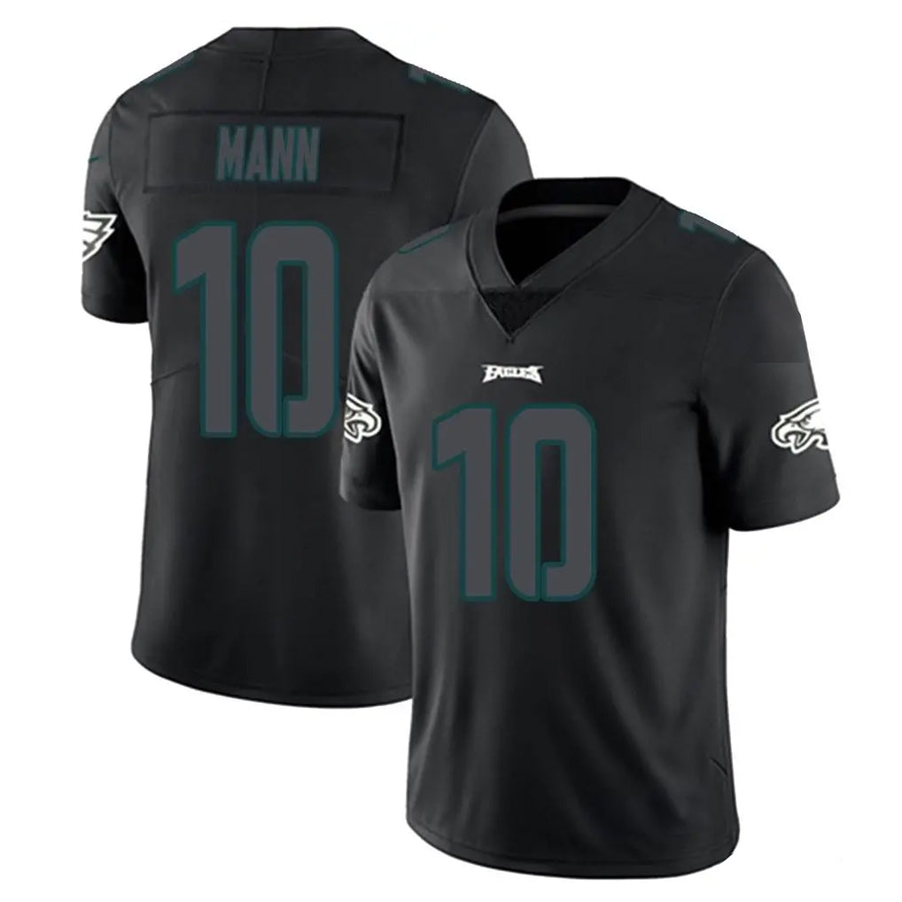 P.Eagles #10 Braden Mann Player Limited Black Impact Home Game Edoa Stitched Jerseys