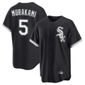 C.White Sox #5 Munetaka Murakami Player Black Home Game Edoa Stitched Jerseys