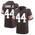 C.Browns #44 Harold Fannin Jr. Player Brown Home Game Edoa Stitched Jerseys