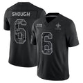 NO.Saints #6 Tyler Shough Player Black Limited 2026 Salute to Service Home Game Edoa Stitched Jerseys