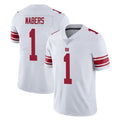 NY.Giants #1 Malik Nabers Player White Limited Vapor Untouchable Home Game Edoa Stitched Jerseys