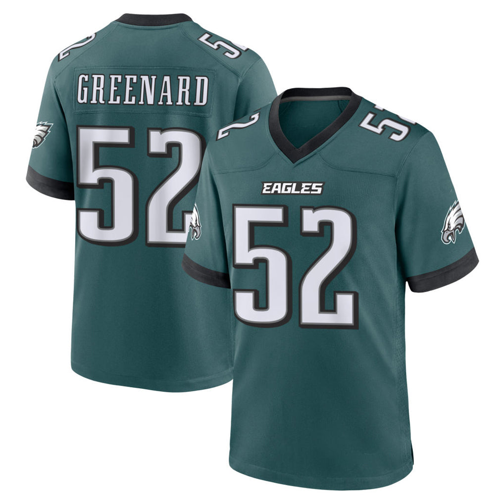 P.Eagles #52 Jonathan Greenard Player Green Home Game Edoa Stitched Jerseys