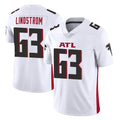 A.Falcons #63 Chris Lindstrom Player White Vapor Untouchable Limited Home Game Edoa Stitched Jerseys