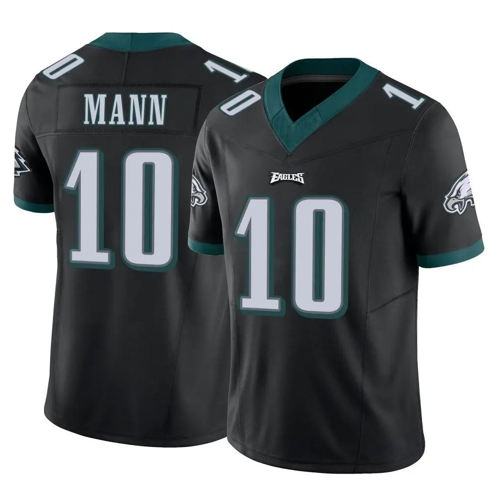P.Eagles #10 Braden Mann Player Black Limited Vapor F.U.S.E. Home Game Edoa Stitched Jerseys