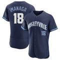C.Cubs #18 Shota Imanaga Player Navy City Connect Limited Elite Home Edoa Stitched Jerseys
