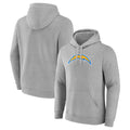 LA.Chargers ## Chargers Blank Player Gray LOGO Pullover Hoodies Home Game Edoa Stitched Jerseys