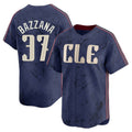C.Guardians #37 Travis Bazzana Player Navy City Connect Limited Home Edoa Stitched Jerseys