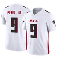 A.Falcons #9 Michael Penix Jr. Player White Vapor F.U.S.E. Limited Edoa Stitched Jerseys