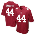 NY.Giants #44 Cam Skattebo Player Red Home Game Edoa Stitched Jerseys