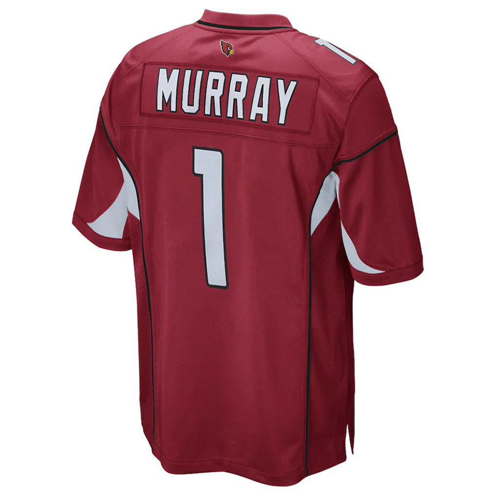 A.Cardinals #1 Kyler Murray Player Cardinal Home Game Edoa Stitched Jerseys