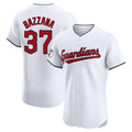 C.Guardians #37 Travis Bazzana Player White Limited Elite Home Edoa Stitched Jerseys