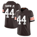C.Browns #44 Harold Fannin Jr. Player Brown Color Vapor Untouchable Limited Home Game Edoa Stitched Jerseys