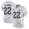 A.Cardinals #22 Tyler Allgeier Player Arctic Camo Limited Salute To Service Home Game Edoa Stitched Jerseys