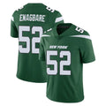 NY.Jets #52 Kingsley Enagbare Player Green Limited Vapor Home Game Edoa Stitched Jerseys