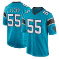C.Panthers #55 Devin Lloyd Player Blue Game Edoa Stitched Jerseys