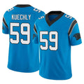 C.Panthers #59 Luke Kuechly Player Blue Vapor F.U.S.E. Limited Home Game Edoa Stitched Jerseys