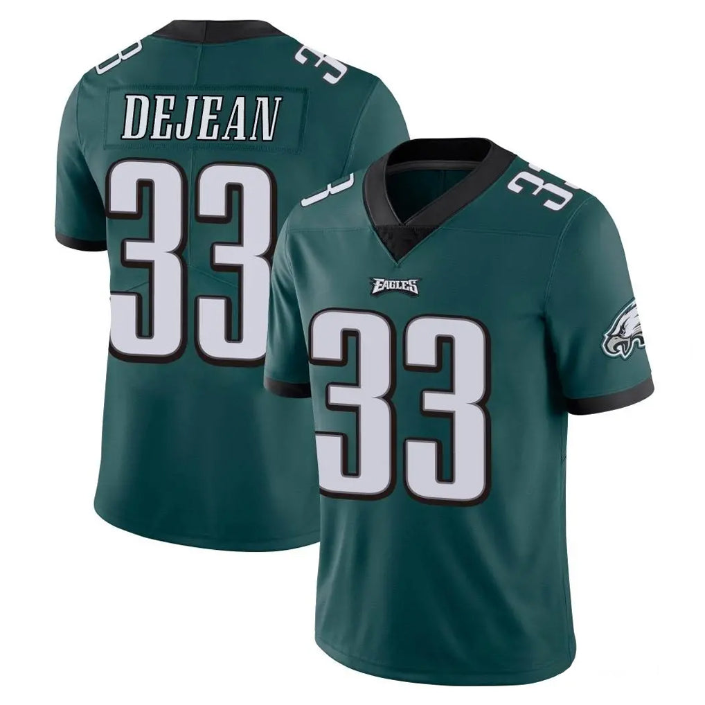 P.Eagles #33 Cooper DeJean Player Team Color Green Vapor Untouchable Home Game Edoa Stitched Jerseys