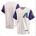 A.Diamondbacks ## Diamondbacks Blank Player Ivory Throwback Cooperstown Limited Home Edoa Stitched Jerseys