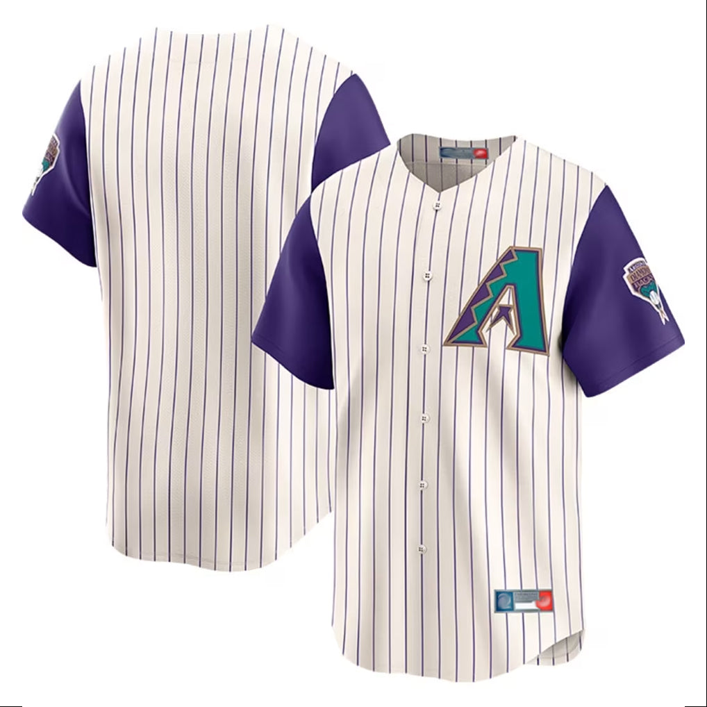A.Diamondbacks ## Diamondbacks Blank Player Ivory Throwback Cooperstown Limited Home Edoa Stitched Jerseys