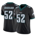 P.Eagles #52 Jonathan Greenard Player Black Limited Vapor F.U.S.E. Home Game Edoa Stitched Jerseys