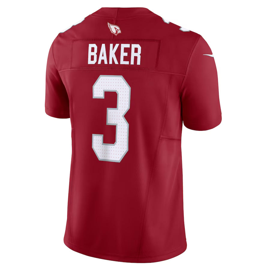 A.Cardinals #3 Budda Baker Player Cardinal Vapor F.U.S.E. Limited Edoa Stitched Jerseys