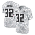 A.Falcons #32 Cash Jones Player Camo Salute to Service Limited Edoa Stitched Jerseys