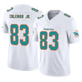 M.Dolphins #83 Kevin Coleman Jr. Player White Limited Vapor F.U.S.E. Home Game Edoa Stitched Jerseys