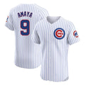 C.Cubs #9 Miguel Amaya Player White Limited Elite Home Game Edoa Stitched Jerseys