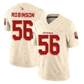 A.Cardinals #56 Darius Robinson Player Cream Rivalries Collection Vapor Limited Home Game Edoa Stitched Jerseys