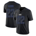 NY.Giants #22 Najee Harris Player Black Impact Limited Home Game Edoa Stitched Jerseys