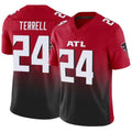 A.Falcons #24 A.J. Terrell Jr. Player Red Vapor F.U.S.E. Limited Edoa Stitched Jerseys