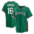 B.Red Sox #16 Jarren Duran Player Green Mexico 2026 World Classic Home Game Edoa Stitched Jerseys