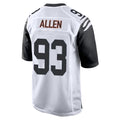 C.Bengals #93 Jonathan Allen Player White Alternate Home Game Edoa Stitched Jerseys