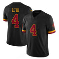 W.Commanders #4 Frankie Luvu Player Black Limited Vapor Home Game Edoa Stitched Jerseys