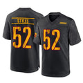W.Commanders #52 Sonny Styles Player Black Home Game Edoa Stitched Jerseys