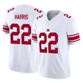NY.Giants #22 Najee Harris Player White Limited Vapor F.U.S.E. Home Game Edoa Stitched Jerseys