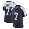 D.Cowboys #7 Rashan Gary Player Navy-White Limited Alternate Vapor Untouchable Home Game Edoa Stitched Jerseys