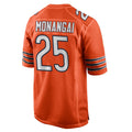 C.Bears #25 Kyle Monangai Player Orange Home Game Edoa Stitched Jerseys