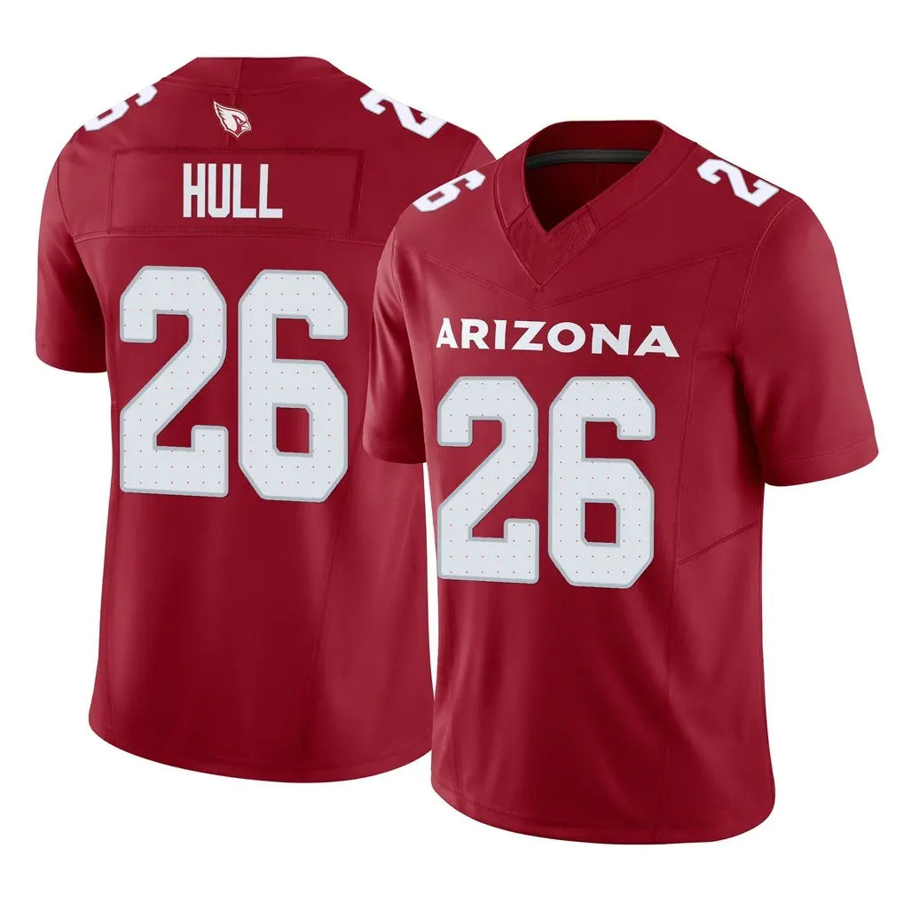 A.Cardinals #26 Evan Hull Player Cardinal Vapor F.U.S.E. Limited Home Game Edoa Stitched Jerseys
