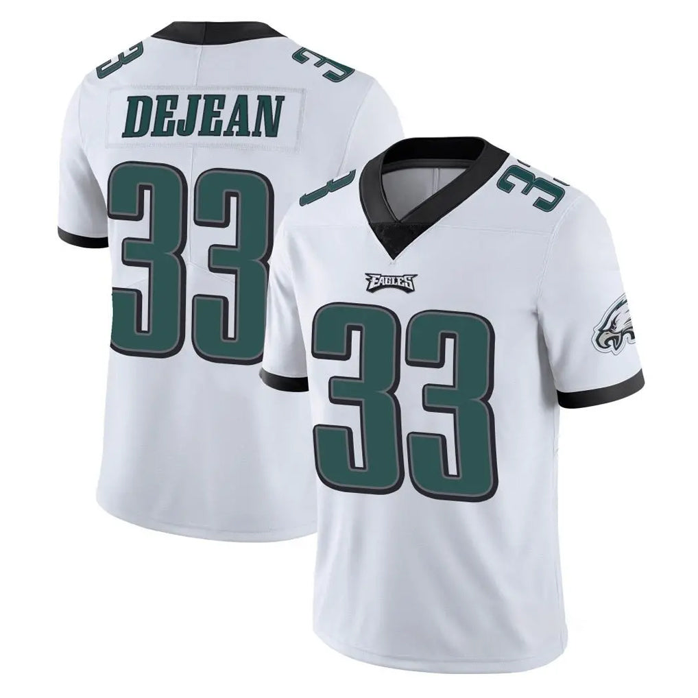 P.Eagles #33 Cooper DeJean Player White Limited Vapor Untouchable Home Game Edoa Stitched Jerseys