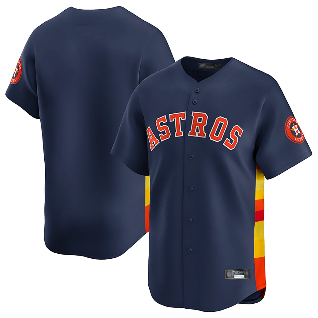 H.Astros ## Astros Blank Player Navy Home Limited Edoa Stitched Jerseys