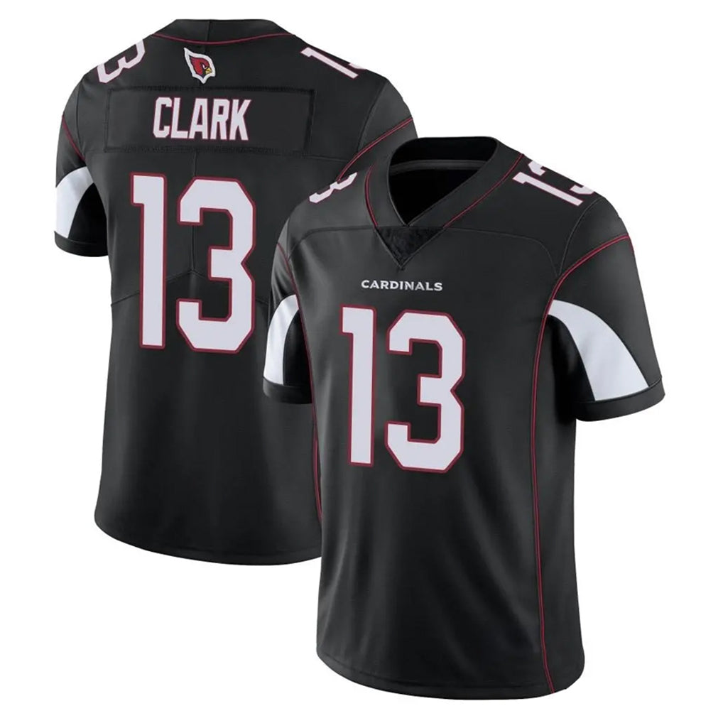 A.Cardinals #13 Kei'Trel Clark Player Black Vapor Limited Home Game Edoa Stitched Jerseys