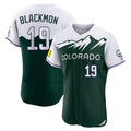 C.Rockies #19 Charlie Blackmon Player Green City Connect Limited Elite Home Edoa Stitched Jerseys